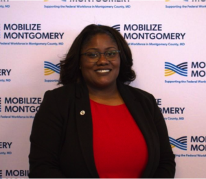 [PersoMorgan, participant in a WorkSource Montgomery workforce program
